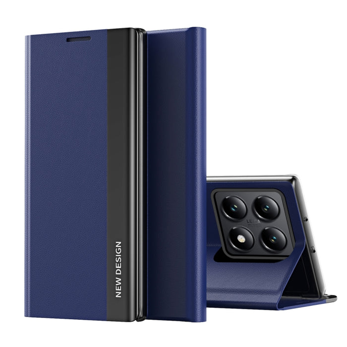 Caja de teléfono de cuero de adsorción galvanizada lateral, For Xiaomi 17T Pro 5G, For Xiaomi 17T 5G, For Redmi Note 15 Pro 5G Global 163.6mm, For Xiaomi 15T Pro, For Xiaomi 15T, For Xiaomi Poco X7 Pro, For Redmi Note 14 4G 163.25mm                    ...