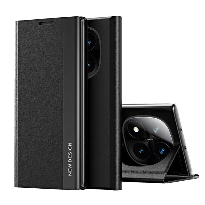 Caja de teléfono de cuero de adsorción galvanizada lateral, For Xiaomi 17T Pro 5G, For Xiaomi 17T 5G, For Redmi Note 15 Pro 5G Global 163.6mm, For Xiaomi 15T Pro, For Xiaomi 15T, For Xiaomi Poco X7 Pro, For Redmi Note 14 4G 163.25mm                    ...
