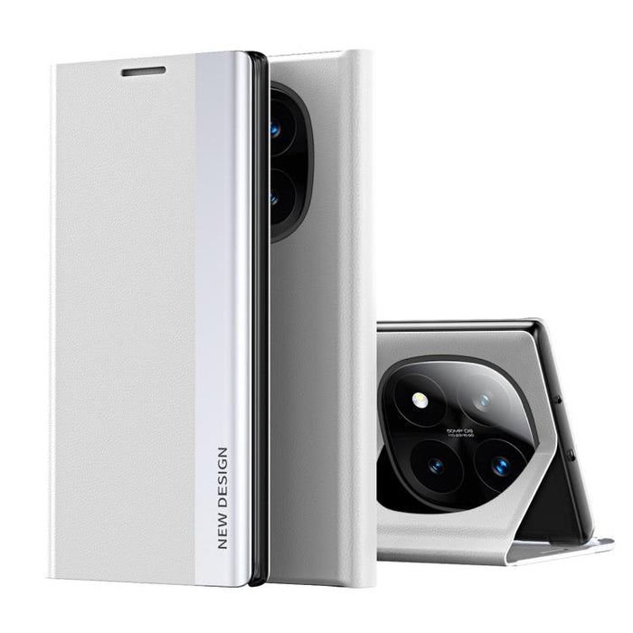 Caja de teléfono de cuero de adsorción galvanizada lateral, For Xiaomi 17T Pro 5G, For Xiaomi 17T 5G, For Redmi Note 15 Pro 5G Global 163.6mm, For Xiaomi 15T Pro, For Xiaomi 15T, For Xiaomi Poco X7 Pro, For Redmi Note 14 4G 163.25mm                    ...