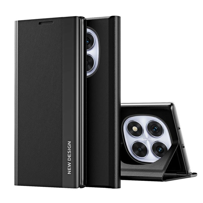 Caja de teléfono de cuero de adsorción galvanizada lateral, For Xiaomi 17T Pro 5G, For Xiaomi 17T 5G, For Redmi Note 15 Pro 5G Global 163.6mm, For Xiaomi 15T Pro, For Xiaomi 15T, For Xiaomi Poco X7 Pro, For Redmi Note 14 4G 163.25mm                    ...