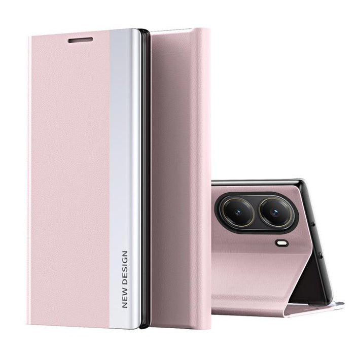 Caja de teléfono de cuero de adsorción galvanizada lateral, For Xiaomi 17T Pro 5G, For Xiaomi 17T 5G, For Redmi Note 15 Pro 5G Global 163.6mm, For Xiaomi 15T Pro, For Xiaomi 15T, For Xiaomi Poco X7 Pro, For Redmi Note 14 4G 163.25mm                    ...