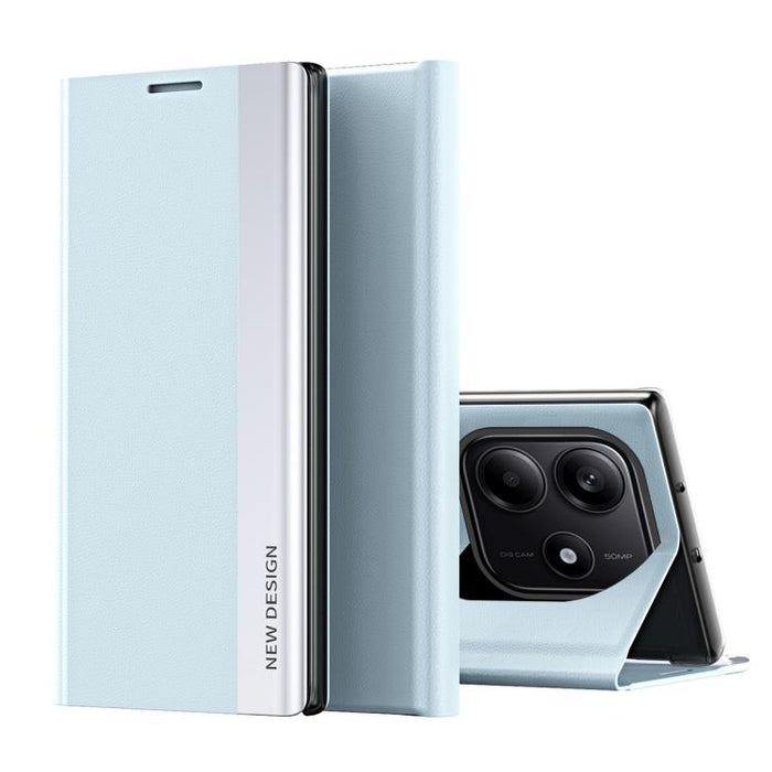 Caja de teléfono de cuero de adsorción galvanizada lateral, For Xiaomi 17T Pro 5G, For Xiaomi 17T 5G, For Redmi Note 15 Pro 5G Global 163.6mm, For Xiaomi 15T Pro, For Xiaomi 15T, For Xiaomi Poco X7 Pro, For Redmi Note 14 4G 163.25mm                    ...