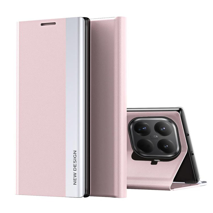 Caja de teléfono de cuero de adsorción galvanizada lateral, For Xiaomi 17T Pro 5G, For Xiaomi 17T 5G, For Redmi Note 15 Pro 5G Global 163.6mm, For Xiaomi 15T Pro, For Xiaomi 15T, For Xiaomi Poco X7 Pro, For Redmi Note 14 4G 163.25mm                    ...