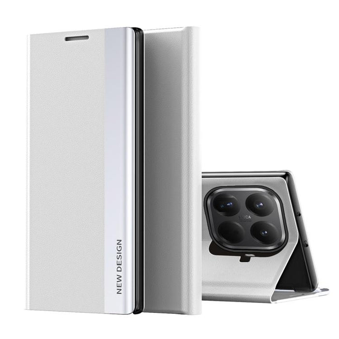 Caja de teléfono de cuero de adsorción galvanizada lateral, For Xiaomi 17T Pro 5G, For Xiaomi 17T 5G, For Redmi Note 15 Pro 5G Global 163.6mm, For Xiaomi 15T Pro, For Xiaomi 15T, For Xiaomi Poco X7 Pro, For Redmi Note 14 4G 163.25mm                    ...