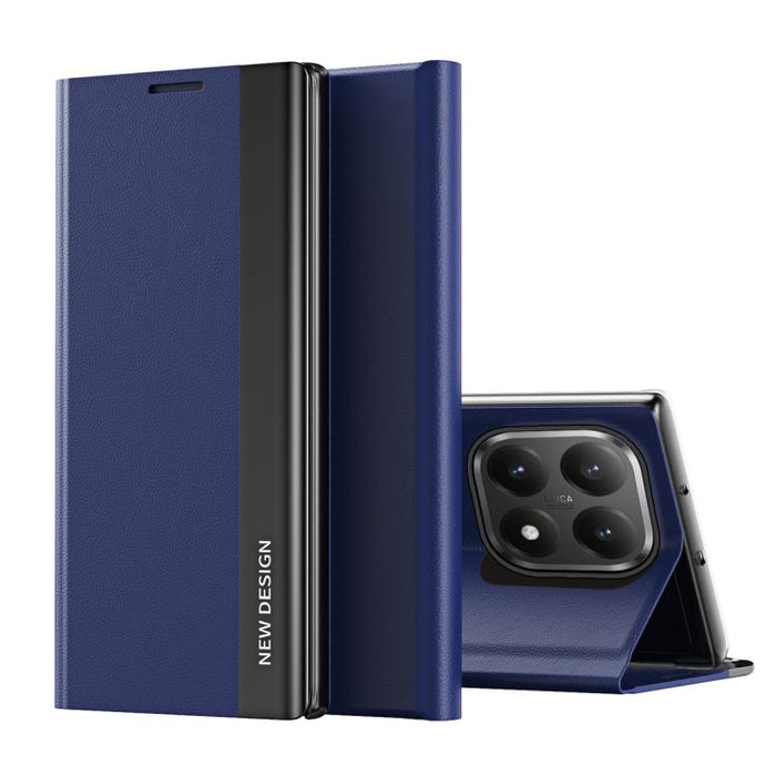 Caja de teléfono de cuero de adsorción galvanizada lateral, For Xiaomi 17T Pro 5G, For Xiaomi 17T 5G, For Redmi Note 15 Pro 5G Global 163.6mm, For Xiaomi 15T Pro, For Xiaomi 15T, For Xiaomi Poco X7 Pro, For Redmi Note 14 4G 163.25mm                    ...