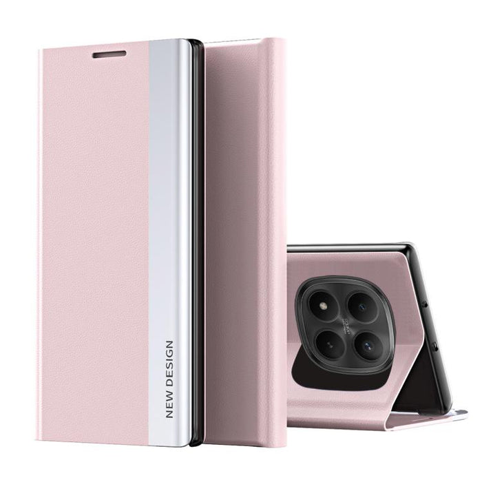 Caja de teléfono de cuero de adsorción galvanizada lateral, For Xiaomi 17T Pro 5G, For Xiaomi 17T 5G, For Redmi Note 15 Pro 5G Global 163.6mm, For Xiaomi 15T Pro, For Xiaomi 15T, For Xiaomi Poco X7 Pro, For Redmi Note 14 4G 163.25mm                    ...