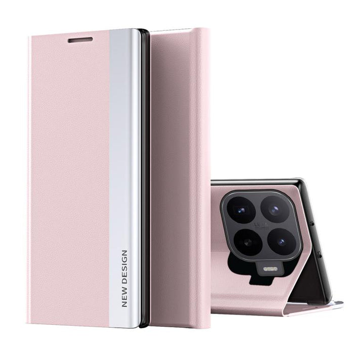 Caja de teléfono de cuero de adsorción galvanizada lateral, For Xiaomi 17T Pro 5G, For Xiaomi 17T 5G, For Redmi Note 15 Pro 5G Global 163.6mm, For Xiaomi 15T Pro, For Xiaomi 15T, For Xiaomi Poco X7 Pro, For Redmi Note 14 4G 163.25mm                    ...