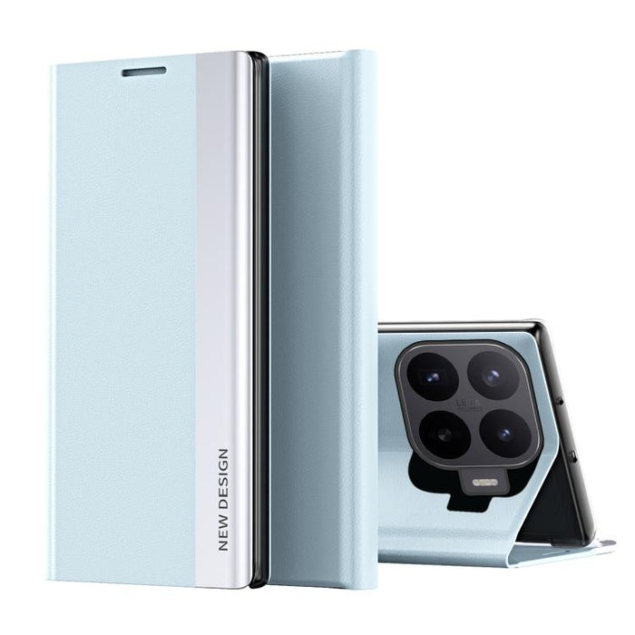 Caja de teléfono de cuero de adsorción galvanizada lateral, For Xiaomi 17T Pro 5G, For Xiaomi 17T 5G, For Redmi Note 15 Pro 5G Global 163.6mm, For Xiaomi 15T Pro, For Xiaomi 15T, For Xiaomi Poco X7 Pro, For Redmi Note 14 4G 163.25mm                    ...