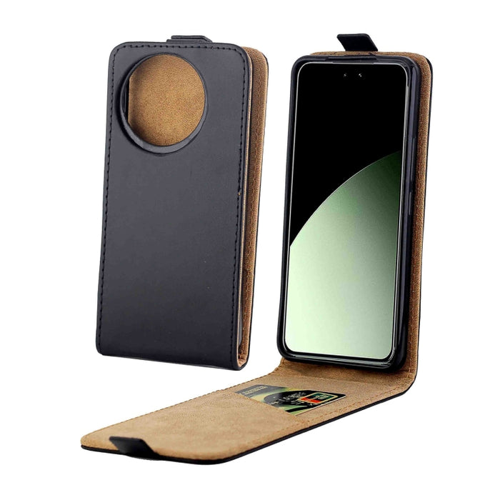 Estuche para teléfono de cuero con tapa vertical y ranura para tarjeta, For Redmi Note 14 4G 164.84mm, For Redmi Turbo 4, For Xiaomi Poco M7 Pro 5G, Redmi K80 Pro 5G, For Redmi K80 5G, For Redmi Note 14 Pro 4G, For Xiaomi 15 Pro, For Xiaomi 15         ...