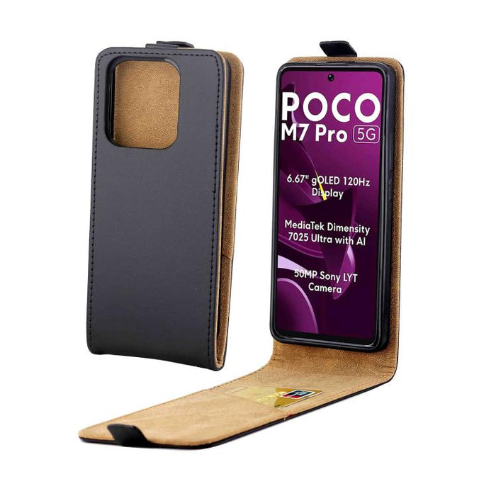 Estuche para teléfono de cuero con tapa vertical y ranura para tarjeta, For Redmi Note 14 4G 164.84mm, For Redmi Turbo 4, For Xiaomi Poco M7 Pro 5G, Redmi K80 Pro 5G, For Redmi K80 5G, For Redmi Note 14 Pro 4G, For Xiaomi 15 Pro, For Xiaomi 15         ...