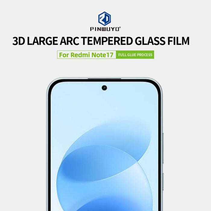 PINWUYO 9H 3D Película de vidrio templado a prueba de explosiones de pantalla completa curvada, For Redmi Turbo5 Max / Poco X8 Pro Max Unlock, For Redmi Turbo 5 / Poco X8 Pro Unlock, For Xiaomi Poco F8 Pro Unlock, For Xiaomi 17 Ultra Unlock            ...