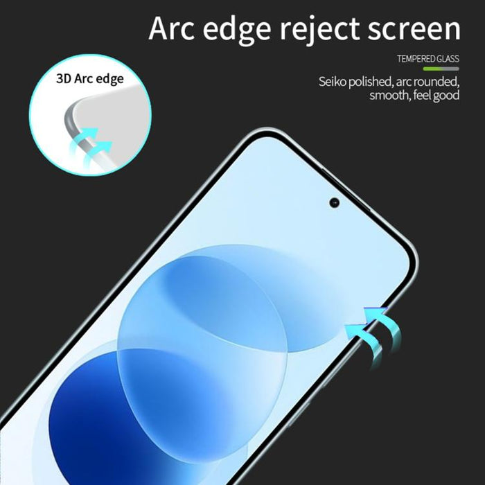 Película de vidrio templado de pantalla curva a prueba de explosiones MOFI 9H 3D, For Redmi Turbo 5 Max / Poco X8 Pro Max Unlock, For Redmi Turbo 5 / Poco X8 Pro Unlock, For Xiaomi 17 Ultra Unlock, For Xiaomi Poco F8 Ultra Unlock                       ...