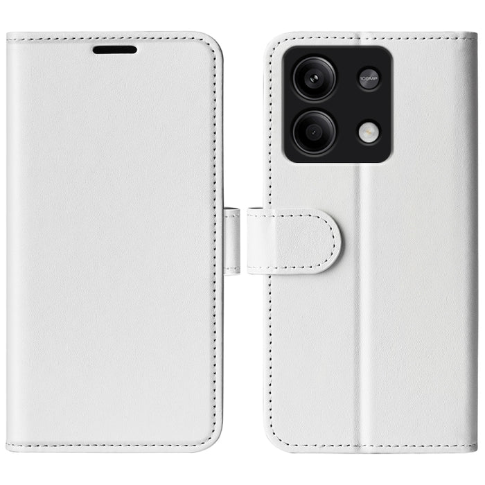 Caja del teléfono del cuero del tirón horizontal de la textura R64, For Xiaomi Redmi 14C 4G, For Xiaomi Redmi K70 Ultra, For Xiaomi Redmi Note 13R 5G, For Xiaomi Redmi Turbo 3, For Xiaomi Redmi A3, For Xiaomi Redmi Note 13 4G, For Xiaomi Redmi K70E    ...