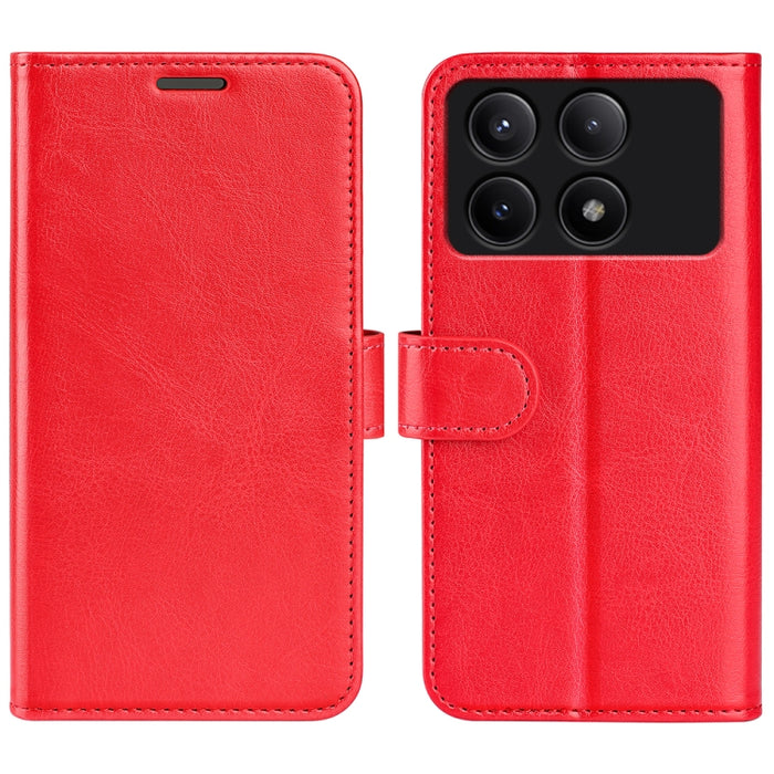 Caja del teléfono del cuero del tirón horizontal de la textura R64, For Xiaomi Redmi 14C 4G, For Xiaomi Redmi K70 Ultra, For Xiaomi Redmi Note 13R 5G, For Xiaomi Redmi Turbo 3, For Xiaomi Redmi A3, For Xiaomi Redmi Note 13 4G, For Xiaomi Redmi K70E    ...
