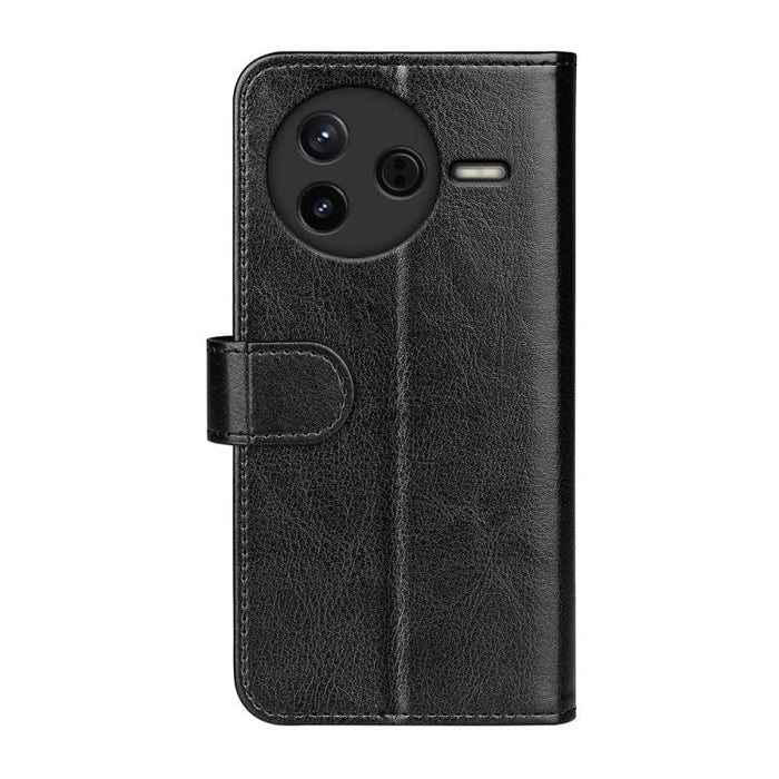 Caja del teléfono del cuero del tirón horizontal de la textura R64, For Redmi K80 / Poco F7 Pro