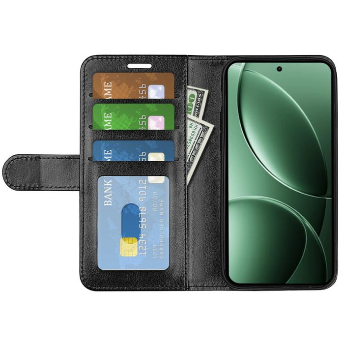 Caja del teléfono del cuero del tirón horizontal de la textura R64, For Redmi K80 / Poco F7 Pro