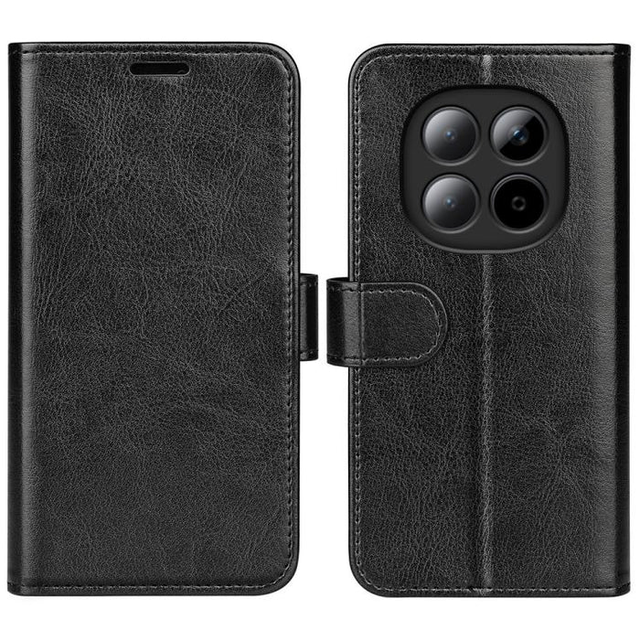 Caja del teléfono del cuero del tirón horizontal de la textura R64, For Redmi K80 / Poco F7 Pro