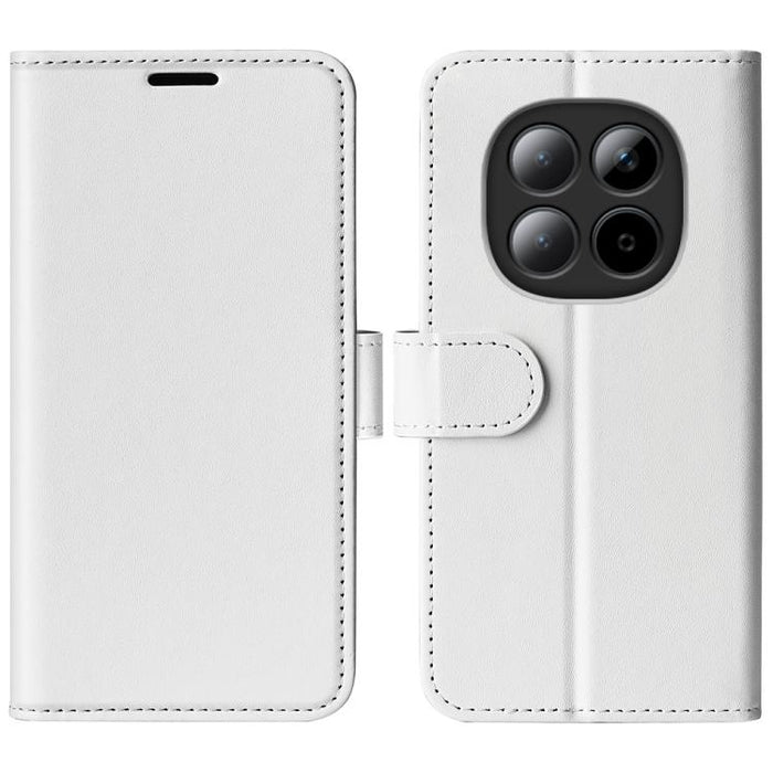 Caja del teléfono del cuero del tirón horizontal de la textura R64, For Redmi K80 / Poco F7 Pro