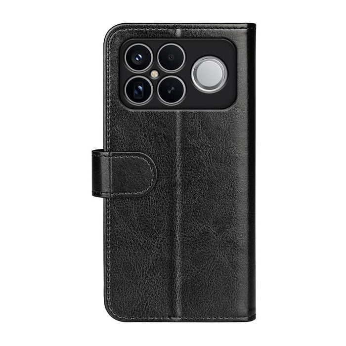 Caja del teléfono del cuero del tirón horizontal de la textura R64, For Redmi K80 / Poco F7 Pro