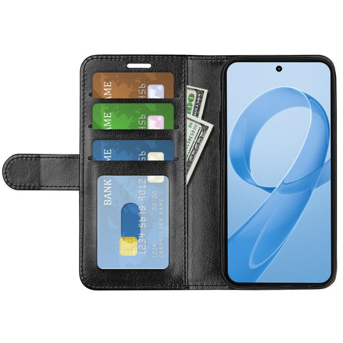 Caja del teléfono del cuero del tirón horizontal de la textura R64, For Redmi K80 / Poco F7 Pro