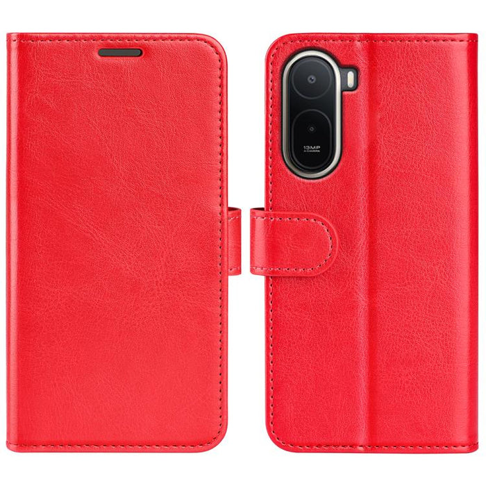 Caja del teléfono del cuero del tirón horizontal de la textura R64, For Xiaomi Redmi 14C 4G, For Xiaomi Redmi K70 Ultra, For Xiaomi Redmi Note 13R 5G, For Xiaomi Redmi Turbo 3, For Xiaomi Redmi A3, For Xiaomi Redmi Note 13 4G, For Xiaomi Redmi K70E    ...