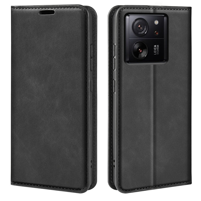 Funda para teléfono de cuero con succión magnética de piel retro, For Xiaomi Redmi Note 13 Pro 4G, For Xiaomi Redmi Note 13 4G, For Xiaomi Redmi K70E, For Xiaomi 14 Ultra, For Xiaomi 14 Pro, For Xiaomi 14, For Xiaomi Redmi Note 13 5G, For Xiaomi Redmi ...