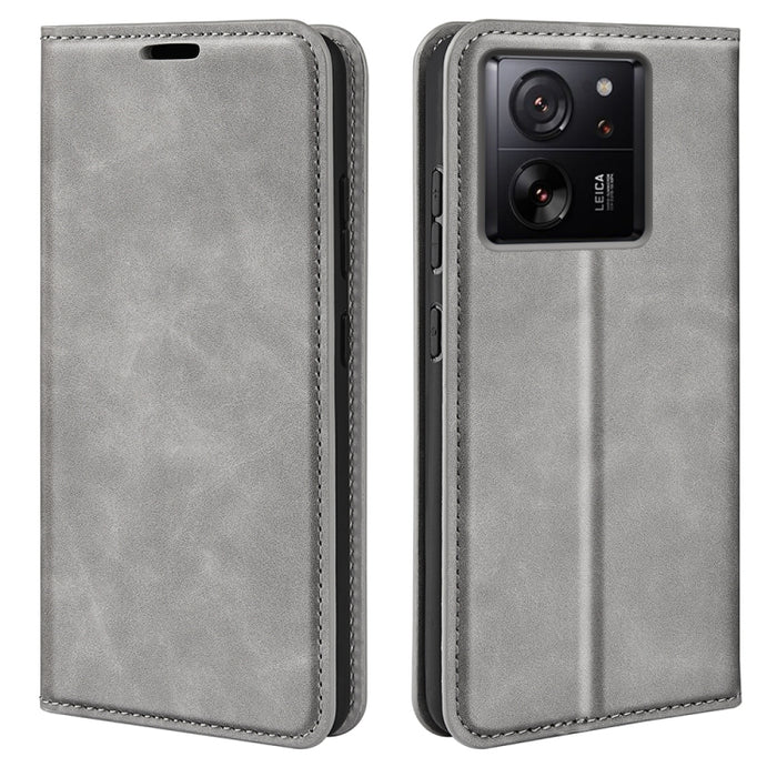 Funda para teléfono de cuero con succión magnética de piel retro, For Xiaomi Redmi Note 13 Pro 4G, For Xiaomi Redmi Note 13 4G, For Xiaomi Redmi K70E, For Xiaomi 14 Ultra, For Xiaomi 14 Pro, For Xiaomi 14, For Xiaomi Redmi Note 13 5G, For Xiaomi Redmi ...