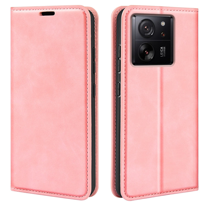 Funda para teléfono de cuero con succión magnética de piel retro, For Xiaomi Redmi Note 13 Pro 4G, For Xiaomi Redmi Note 13 4G, For Xiaomi Redmi K70E, For Xiaomi 14 Ultra, For Xiaomi 14 Pro, For Xiaomi 14, For Xiaomi Redmi Note 13 5G, For Xiaomi Redmi ...