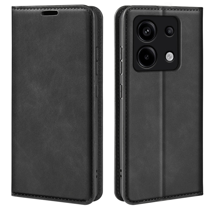 Funda para teléfono de cuero con succión magnética de piel retro, For Xiaomi Redmi Note 13 Pro 4G, For Xiaomi Redmi Note 13 4G, For Xiaomi Redmi K70E, For Xiaomi 14 Ultra, For Xiaomi 14 Pro, For Xiaomi 14, For Xiaomi Redmi Note 13 5G, For Xiaomi Redmi ...
