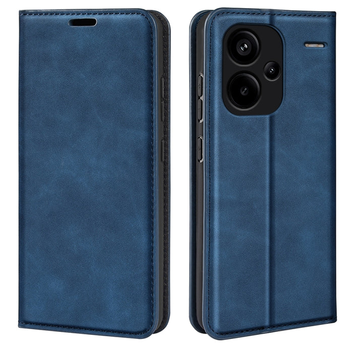 Funda para teléfono de cuero con succión magnética de piel retro, For Xiaomi Redmi Note 13 Pro 4G, For Xiaomi Redmi Note 13 4G, For Xiaomi Redmi K70E, For Xiaomi 14 Ultra, For Xiaomi 14 Pro, For Xiaomi 14, For Xiaomi Redmi Note 13 5G, For Xiaomi Redmi ...