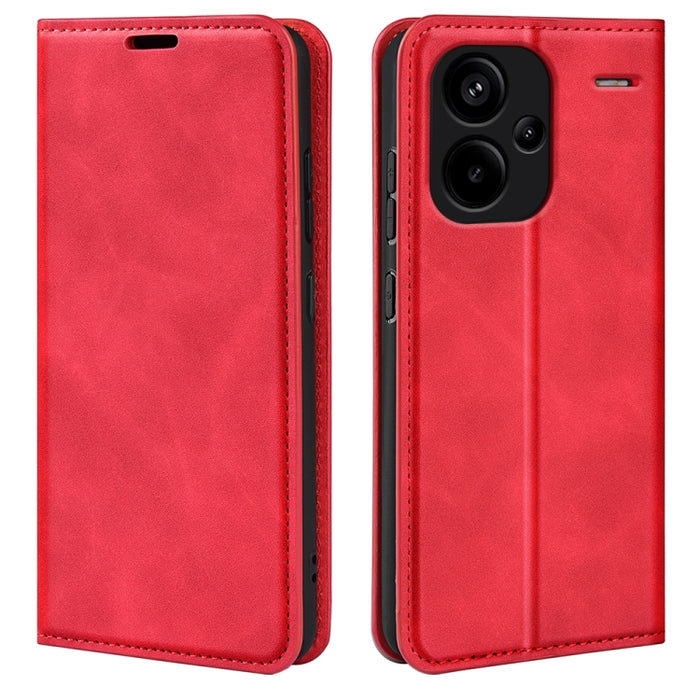 Funda para teléfono de cuero con succión magnética de piel retro, For Xiaomi Redmi Note 13 Pro 4G, For Xiaomi Redmi Note 13 4G, For Xiaomi Redmi K70E, For Xiaomi 14 Ultra, For Xiaomi 14 Pro, For Xiaomi 14, For Xiaomi Redmi Note 13 5G, For Xiaomi Redmi ...