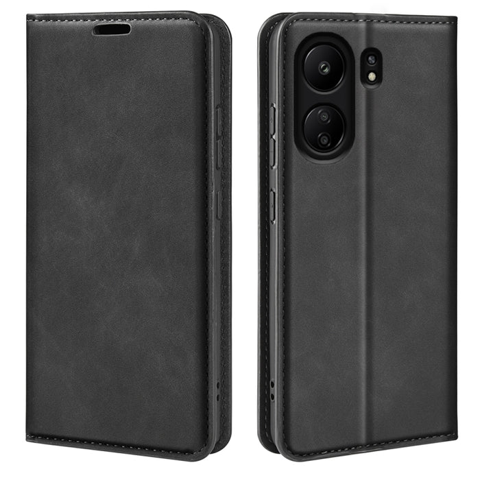 Funda para teléfono de cuero con succión magnética de piel retro, For Xiaomi Redmi Note 13 Pro 4G, For Xiaomi Redmi Note 13 4G, For Xiaomi Redmi K70E, For Xiaomi 14 Ultra, For Xiaomi 14 Pro, For Xiaomi 14, For Xiaomi Redmi Note 13 5G, For Xiaomi Redmi ...
