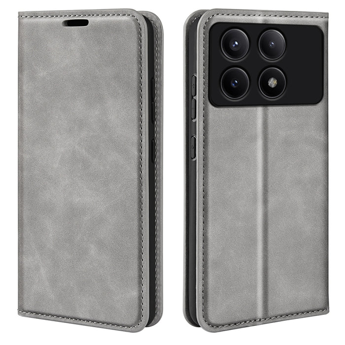 Funda para teléfono de cuero con succión magnética de piel retro, For Xiaomi Redmi Note 13 Pro 4G, For Xiaomi Redmi Note 13 4G, For Xiaomi Redmi K70E, For Xiaomi 14 Ultra, For Xiaomi 14 Pro, For Xiaomi 14, For Xiaomi Redmi Note 13 5G, For Xiaomi Redmi ...