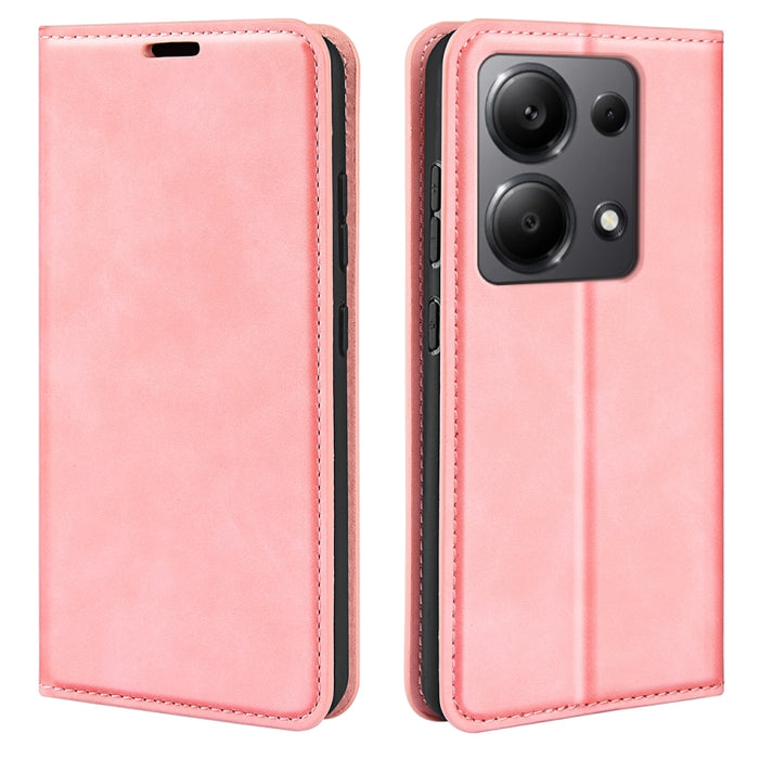 Funda para teléfono de cuero con succión magnética de piel retro, For Xiaomi Redmi Note 13 Pro 4G, For Xiaomi Redmi Note 13 4G, For Xiaomi Redmi K70E, For Xiaomi 14 Ultra, For Xiaomi 14 Pro, For Xiaomi 14, For Xiaomi Redmi Note 13 5G, For Xiaomi Redmi ...