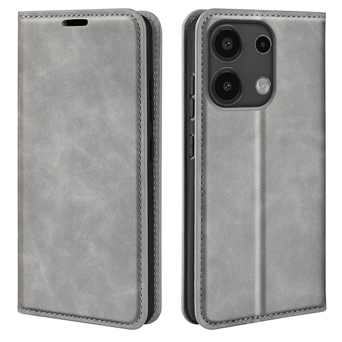 Funda para teléfono de cuero con succión magnética de piel retro, For Xiaomi Redmi Note 13 Pro 4G, For Xiaomi Redmi Note 13 4G, For Xiaomi Redmi K70E, For Xiaomi 14 Ultra, For Xiaomi 14 Pro, For Xiaomi 14, For Xiaomi Redmi Note 13 5G, For Xiaomi Redmi ...