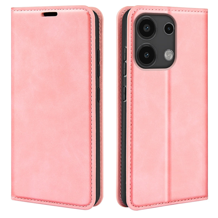 Funda para teléfono de cuero con succión magnética de piel retro, For Xiaomi Redmi Note 13 Pro 4G, For Xiaomi Redmi Note 13 4G, For Xiaomi Redmi K70E, For Xiaomi 14 Ultra, For Xiaomi 14 Pro, For Xiaomi 14, For Xiaomi Redmi Note 13 5G, For Xiaomi Redmi ...