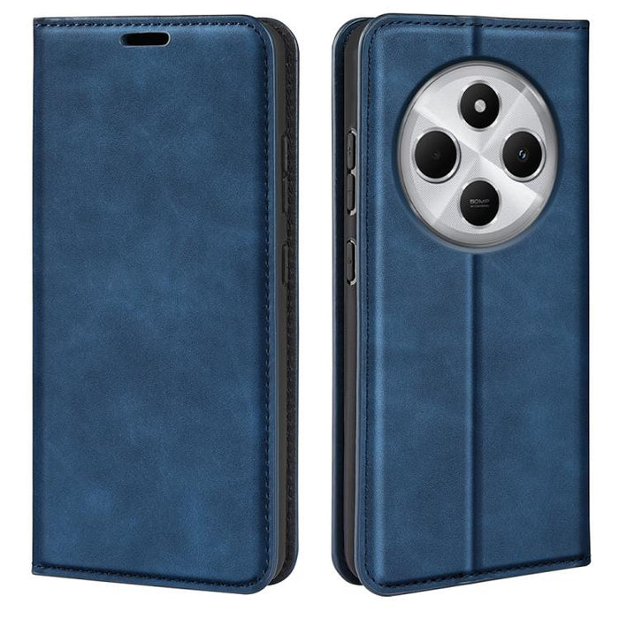 Funda para teléfono de cuero con succión magnética de piel retro, For Redmi K80 / Poco F7 Pro, For Redmi Note 14 4G 164.84mm, For Xiaomi 15 Ultra, For Xiaomi Poco X7 Pro, For Xiaomi Poco M7 Pro 5G, For Xiaomi Redmi Note 14 Pro 4G                       ...