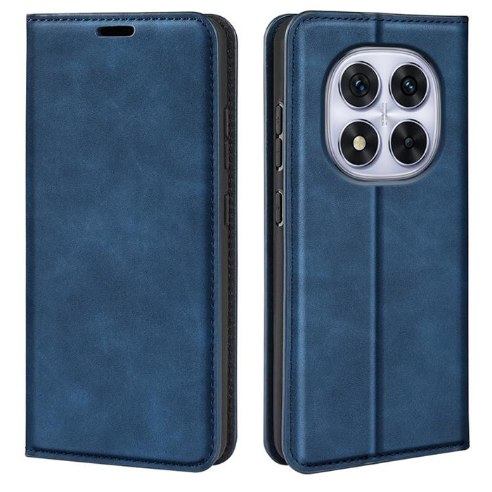 Funda para teléfono de cuero con succión magnética de piel retro, For Redmi K80 / Poco F7 Pro, For Redmi Note 14 4G 164.84mm, For Xiaomi 15 Ultra, For Xiaomi Poco X7 Pro, For Xiaomi Poco M7 Pro 5G, For Xiaomi Redmi Note 14 Pro 4G                       ...