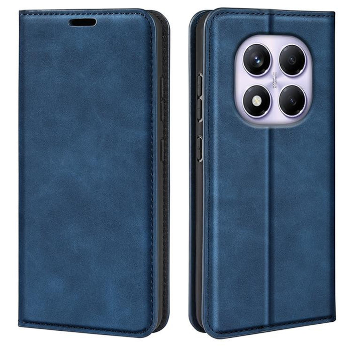 Funda para teléfono de cuero con succión magnética de piel retro, For Redmi K80 / Poco F7 Pro, For Redmi Note 14 4G 164.84mm, For Xiaomi 15 Ultra, For Xiaomi Poco X7 Pro, For Xiaomi Poco M7 Pro 5G, For Xiaomi Redmi Note 14 Pro 4G                       ...