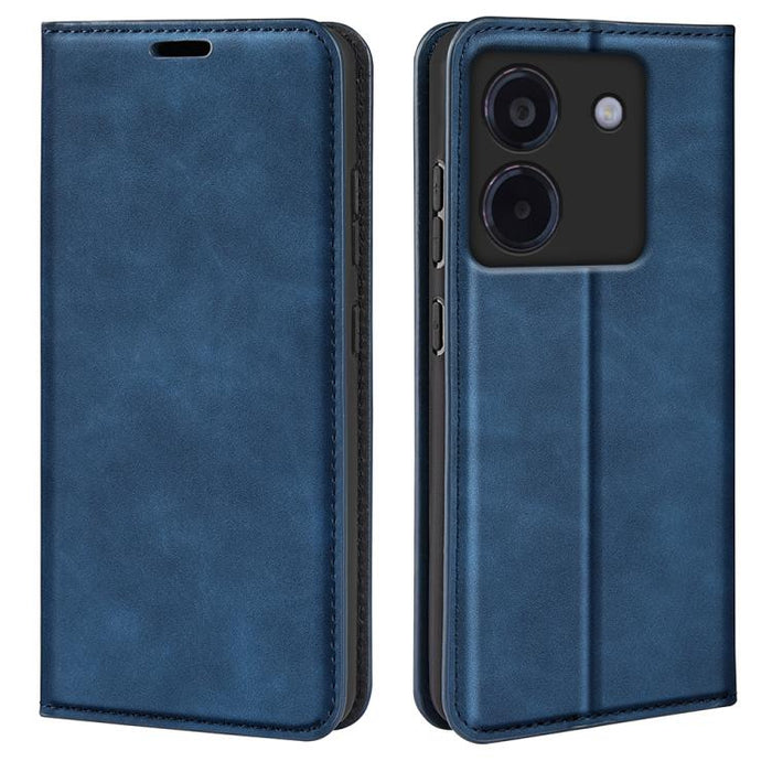 Funda para teléfono de cuero con succión magnética de piel retro, For Redmi K80 / Poco F7 Pro, For Redmi Note 14 4G 164.84mm, For Xiaomi 15 Ultra, For Xiaomi Poco X7 Pro, For Xiaomi Poco M7 Pro 5G, For Xiaomi Redmi Note 14 Pro 4G                       ...