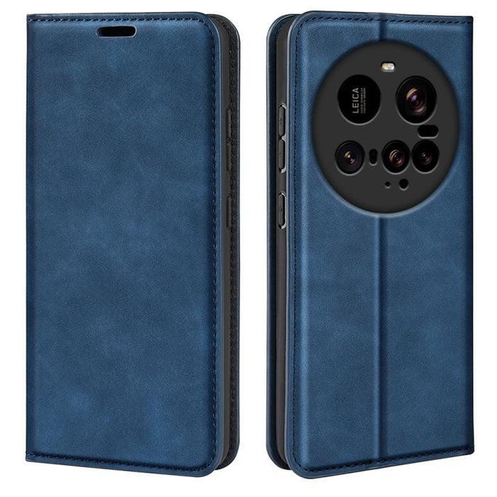 Funda para teléfono de cuero con succión magnética de piel retro, For Redmi K80 / Poco F7 Pro, For Redmi Note 14 4G 164.84mm, For Xiaomi 15 Ultra, For Xiaomi Poco X7 Pro, For Xiaomi Poco M7 Pro 5G, For Xiaomi Redmi Note 14 Pro 4G                       ...
