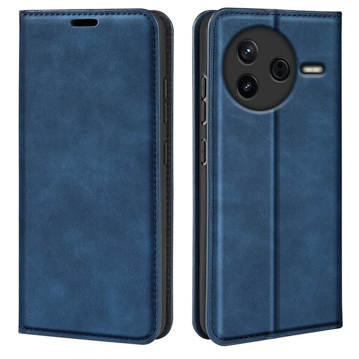 Funda para teléfono de cuero con succión magnética de piel retro, For Xiaomi Redmi Note 13 5G, For Xiaomi Redmi 13C, For Xiaomi Redmi Note 13 Pro+, For Xiaomi Redmi Note 13 Pro 5G, For Xiaomi Redmi K70, For Xiaomi 13T                                   ...