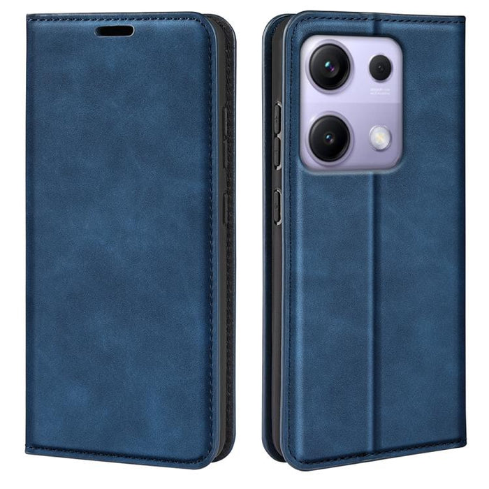 Funda para teléfono de cuero con succión magnética de piel retro, For Redmi A7 Pro 171mm / Poco C85x 5G, For Xiaomi 17T, For Redmi Turbo 5 Max / Poco X8 Pro Max, For Redmi Turbo 5 5G / Poco X8 Pro 5G, For Redmi Note 15 Pro+ Global 163.3mm              ...