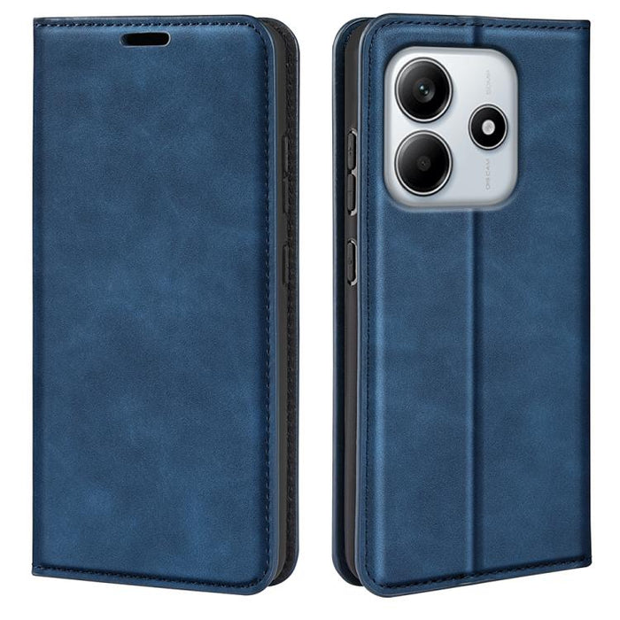 Funda para teléfono de cuero con succión magnética de piel retro, For Redmi K80 / Poco F7 Pro, For Redmi Note 14 4G 164.84mm, For Xiaomi 15 Ultra, For Xiaomi Poco X7 Pro, For Xiaomi Poco M7 Pro 5G, For Xiaomi Redmi Note 14 Pro 4G                       ...