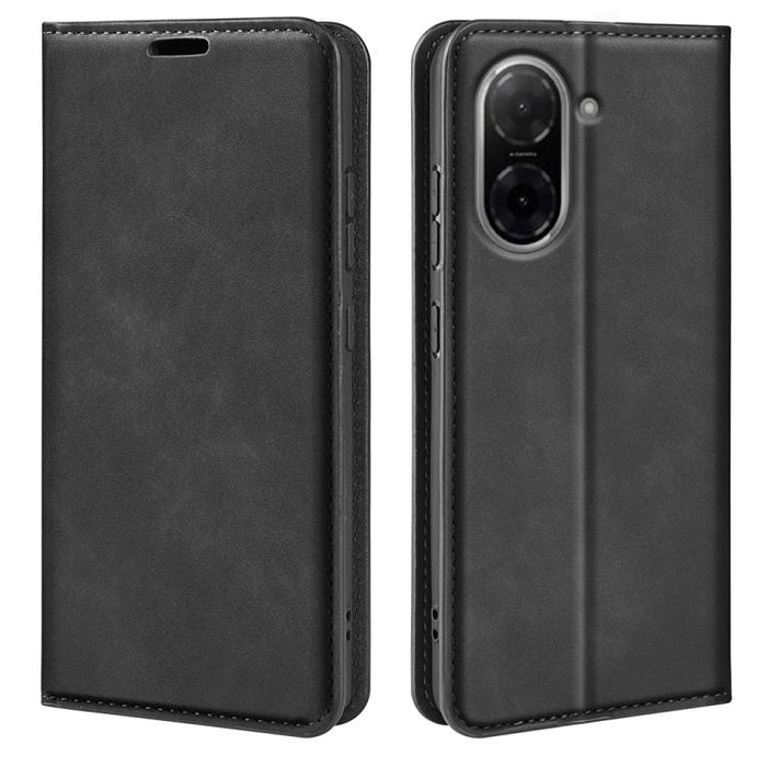 Funda para teléfono de cuero con succión magnética de piel retro, For Redmi A7 Pro 171mm / Poco C85x 5G, For Xiaomi 17T, For Redmi Turbo 5 Max / Poco X8 Pro Max, For Redmi Turbo 5 5G / Poco X8 Pro 5G, For Redmi Note 15 Pro+ Global 163.3mm              ...