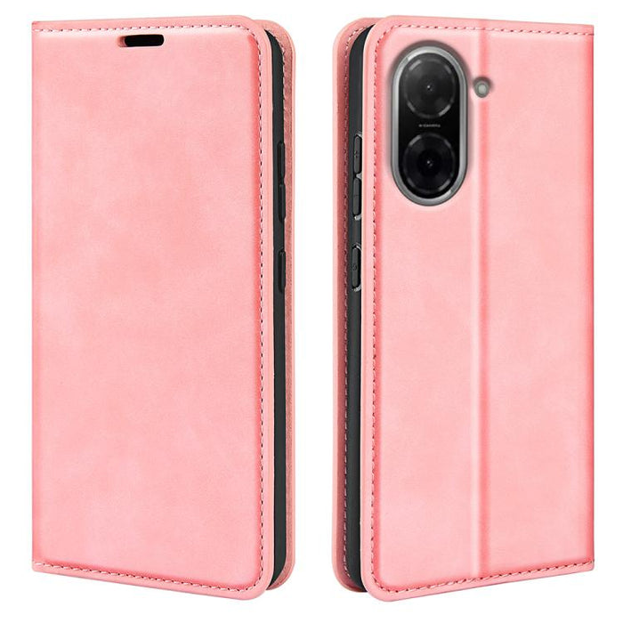 Funda para teléfono de cuero con succión magnética de piel retro, For Redmi A7 Pro 171mm / Poco C85x 5G, For Xiaomi 17T, For Redmi Turbo 5 Max / Poco X8 Pro Max, For Redmi Turbo 5 5G / Poco X8 Pro 5G, For Redmi Note 15 Pro+ Global 163.3mm              ...