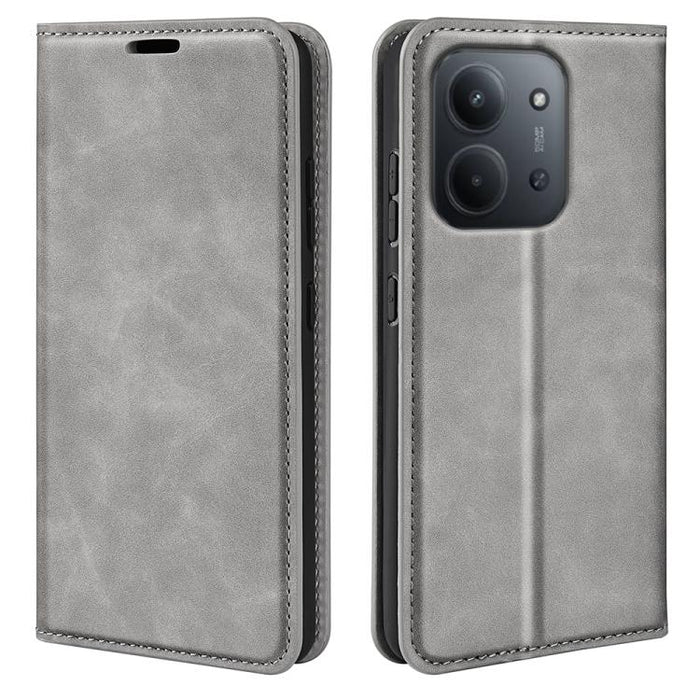 Funda para teléfono de cuero con succión magnética de piel retro, For Xiaomi Redmi Note 13 5G, For Xiaomi Redmi 13C, For Xiaomi Redmi Note 13 Pro+, For Xiaomi Redmi Note 13 Pro 5G, For Xiaomi Redmi K70, For Xiaomi 13T                                   ...