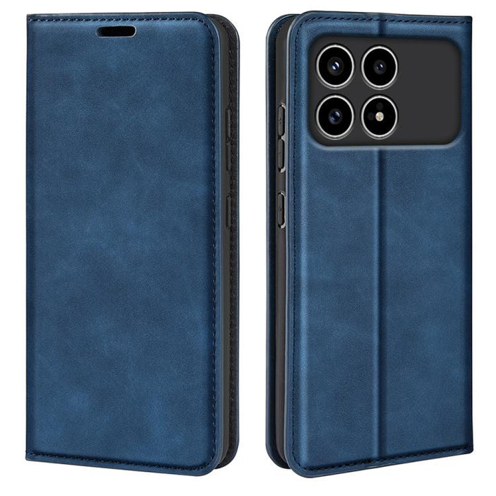 Funda para teléfono de cuero con succión magnética de piel retro, For Xiaomi Redmi Note 13 5G, For Xiaomi Redmi 13C, For Xiaomi Redmi Note 13 Pro+, For Xiaomi Redmi Note 13 Pro 5G, For Xiaomi Redmi K70, For Xiaomi 13T                                   ...