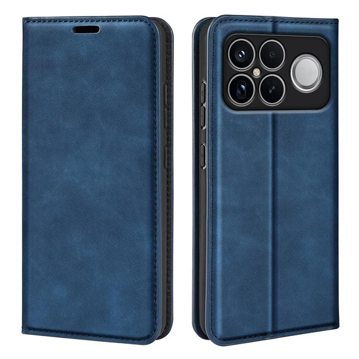 Funda para teléfono de cuero con succión magnética de piel retro, For Xiaomi Redmi Note 13 5G, For Xiaomi Redmi 13C, For Xiaomi Redmi Note 13 Pro+, For Xiaomi Redmi Note 13 Pro 5G, For Xiaomi Redmi K70, For Xiaomi 13T                                   ...