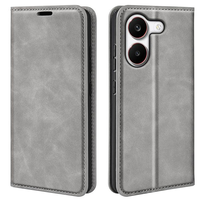 Funda para teléfono de cuero con succión magnética de piel retro, For Xiaomi Redmi Note 13 5G, For Xiaomi Redmi 13C, For Xiaomi Redmi Note 13 Pro+, For Xiaomi Redmi Note 13 Pro 5G, For Xiaomi Redmi K70, For Xiaomi 13T                                   ...